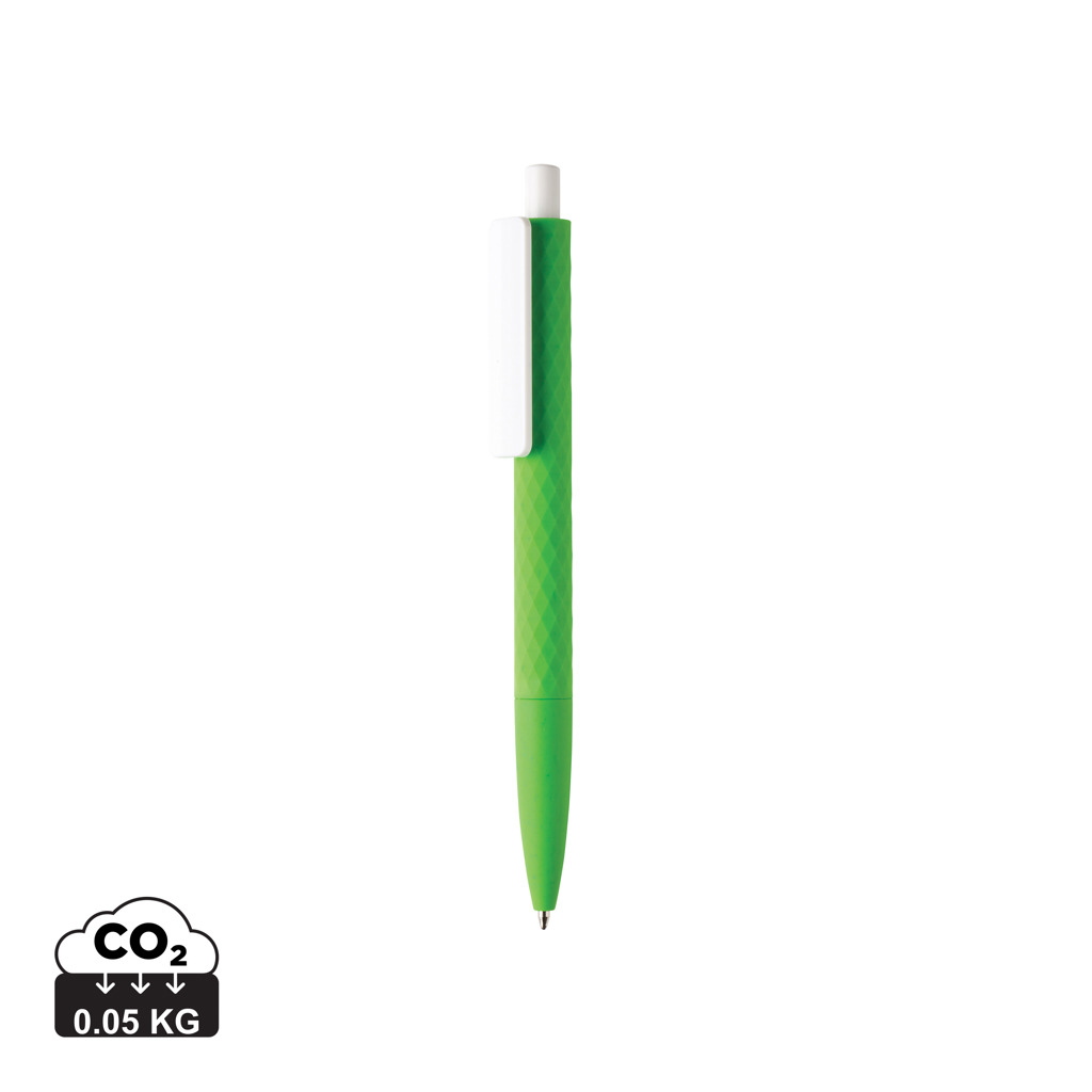 Stylo publicitaire - X3 Smooth Touch Vert / Blanc